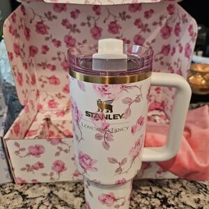 Stanley x LoveShackFancy Pink Floral Tumbler